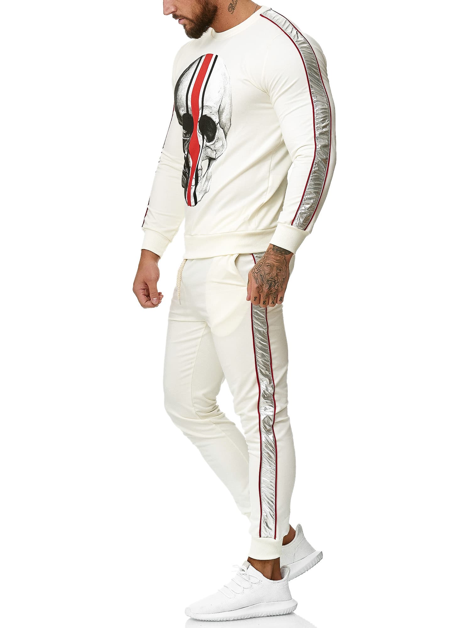 DRES MĘSKI -KREM  59001-2