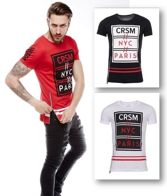 CRSM T-SHIRT MĘSKI - 16017-3