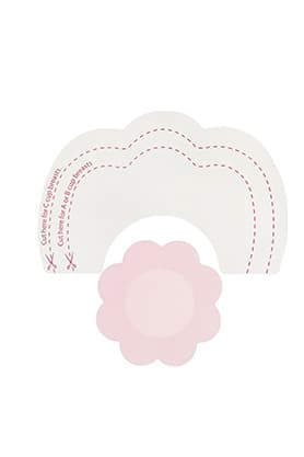 BYE BRA - TAŚMA UJĘDRNIAJĄCA PIERSI I JEDWABNE OSŁONKI NA BRODAWKI D-F 4 SZT. 50015-2