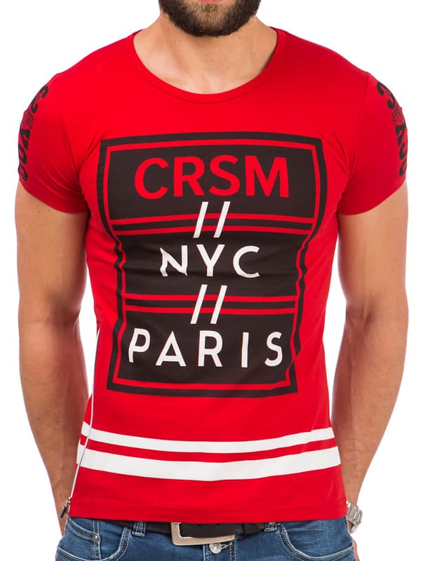 CRSM T-SHIRT MĘSKI - 16017-3