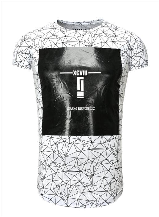 CRSM T-SHIRT MĘSKI - 16014-1