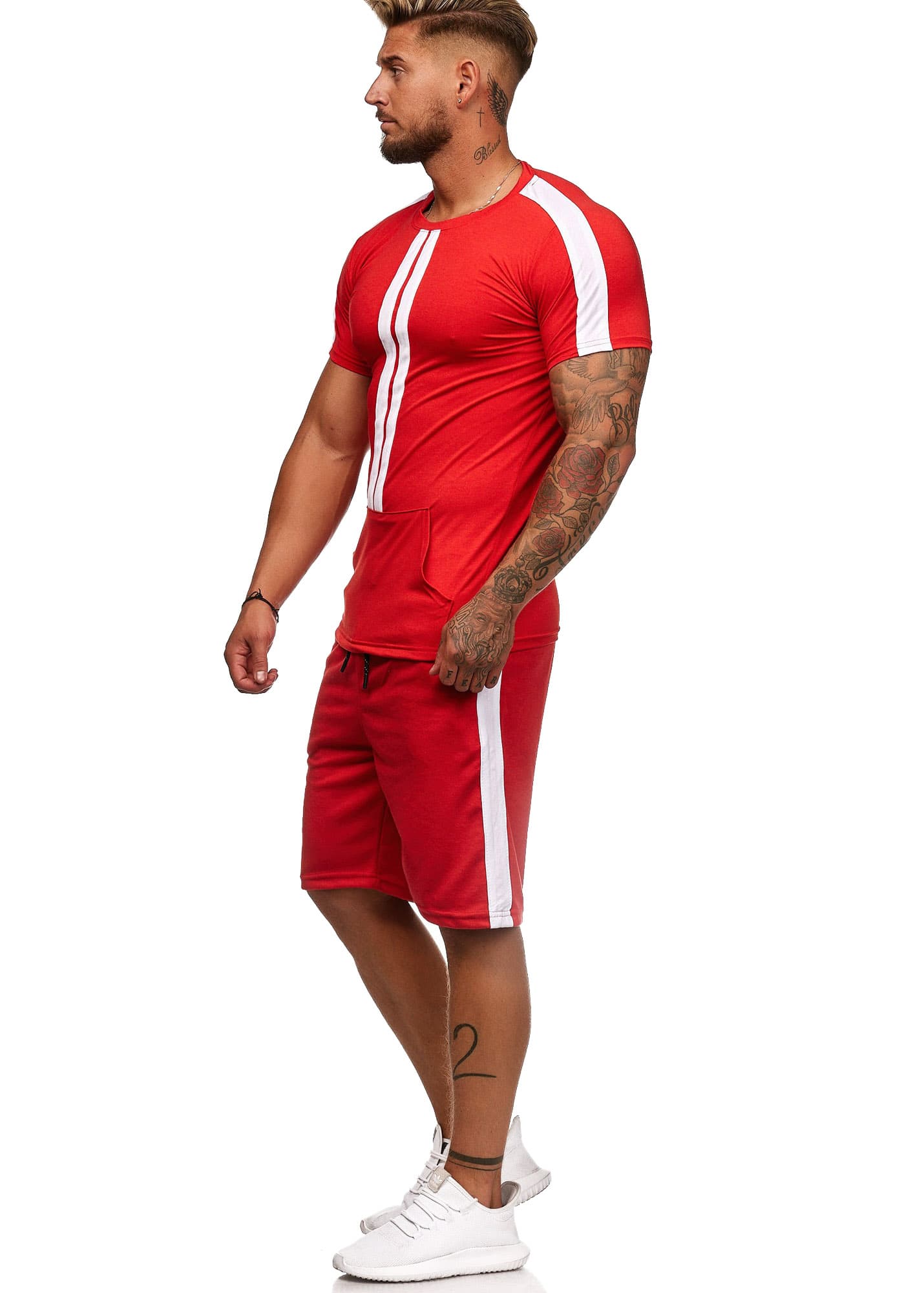 DRES MĘSKI -CZERWONY 59006-1