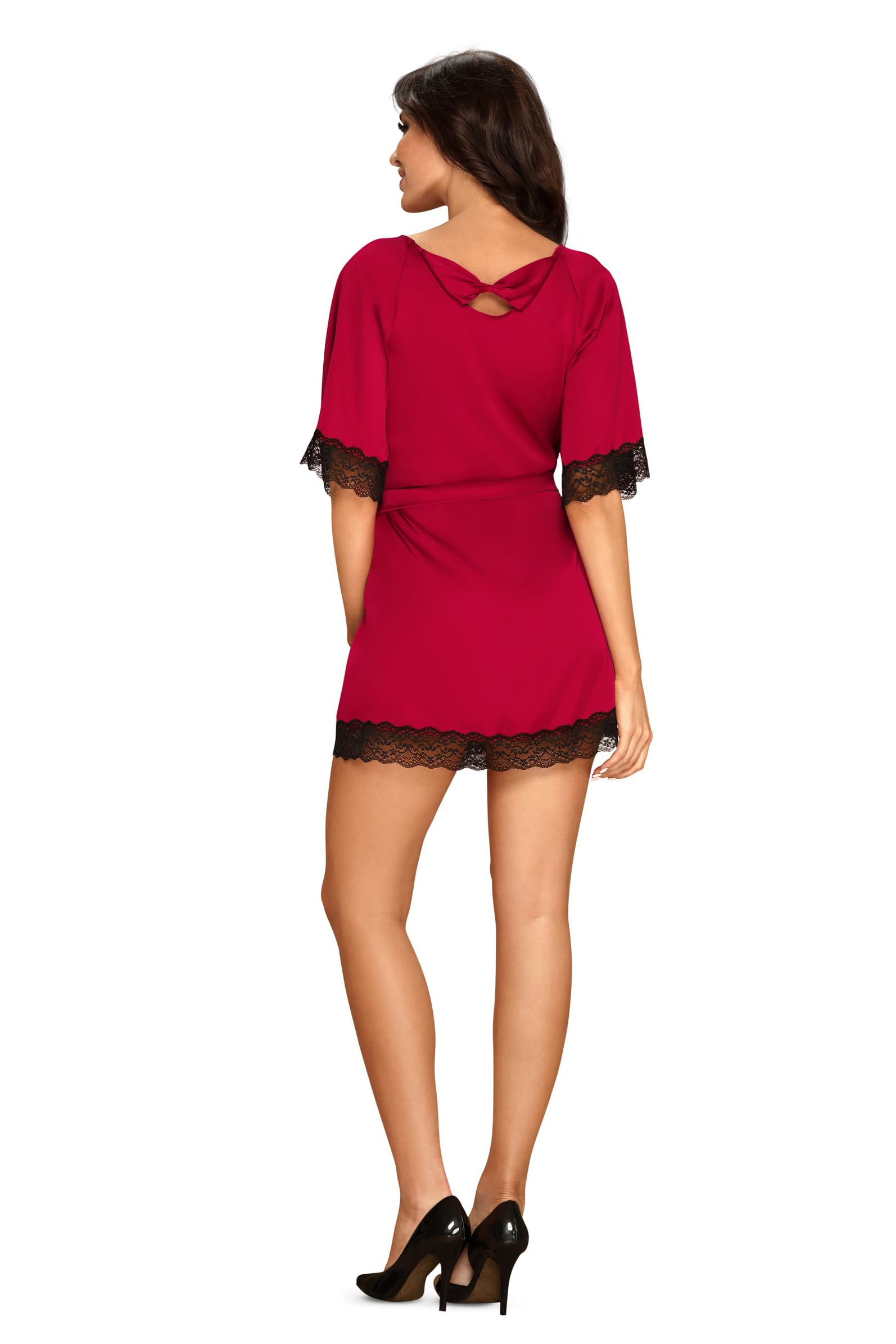 OBSESSIVE SENSUELIA SZLAFROK CZERWONY 72010-1