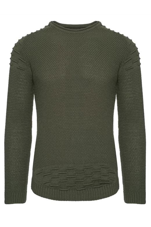 SWETER - KHAKI 27003-2