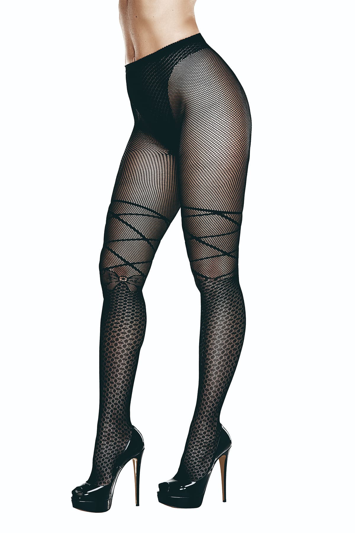 BACI RAJSTOPY ŻAKARDOWE WZORZYSTE 50002-14