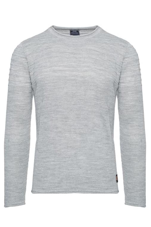 SWETER - SZARY 27004-2